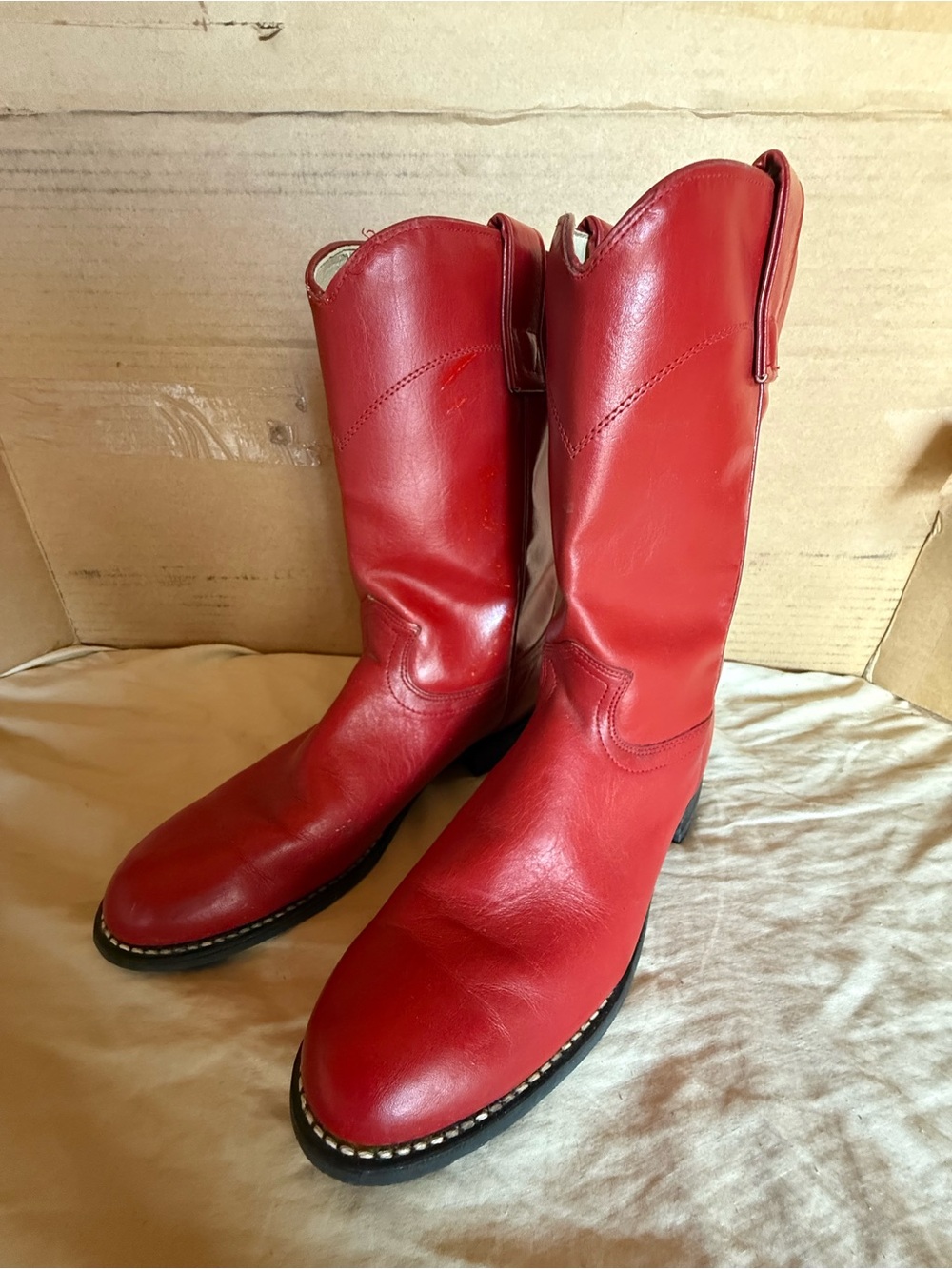 Roy Cooper vintage red ropers